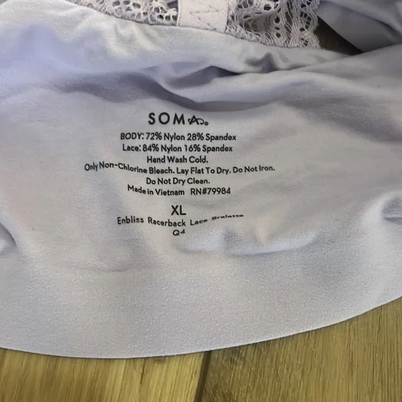 Soma wireless lace detail bra - Picture 4 of 5